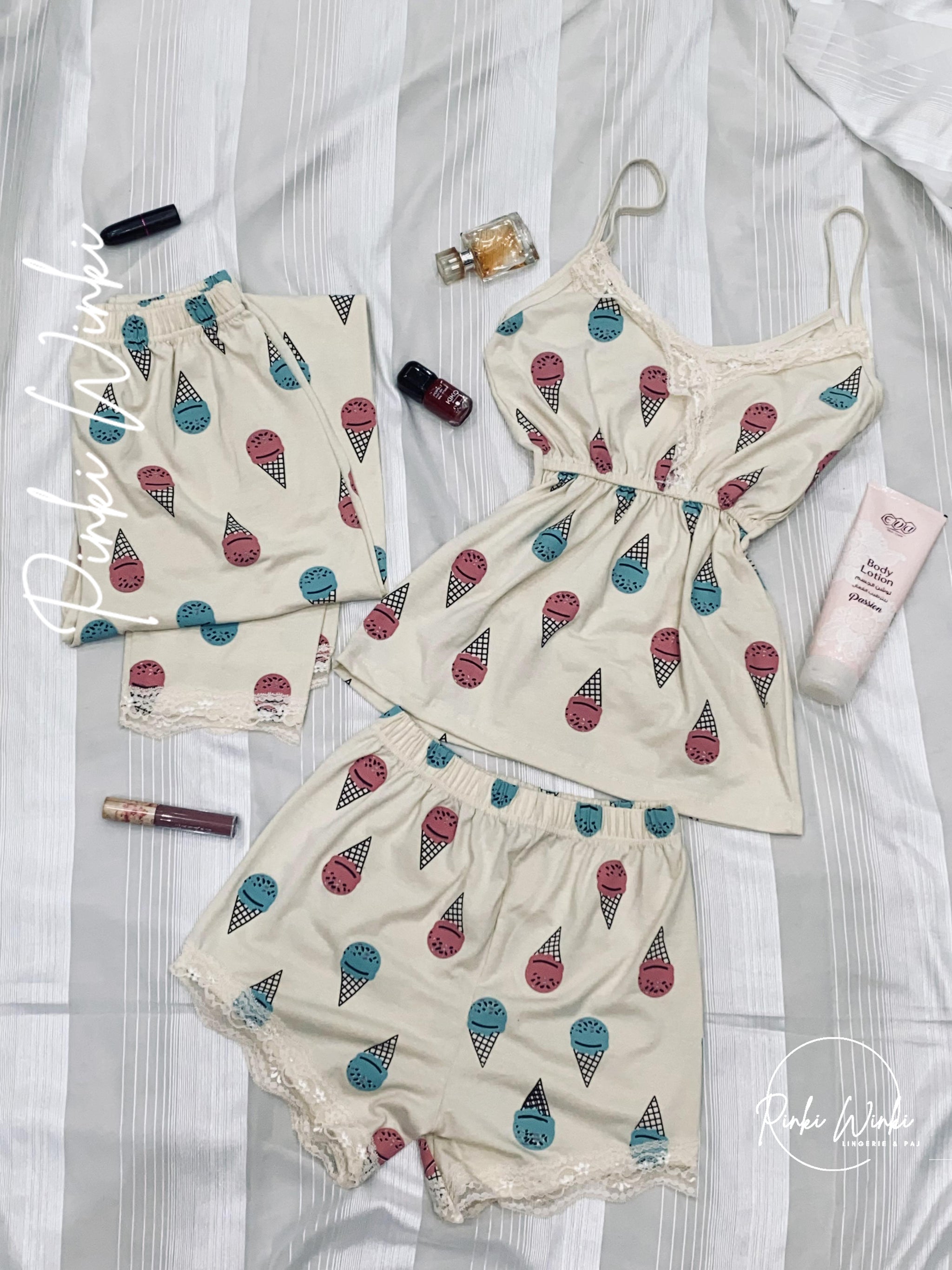 طقم لاونج لولي بوب ٣ قطع