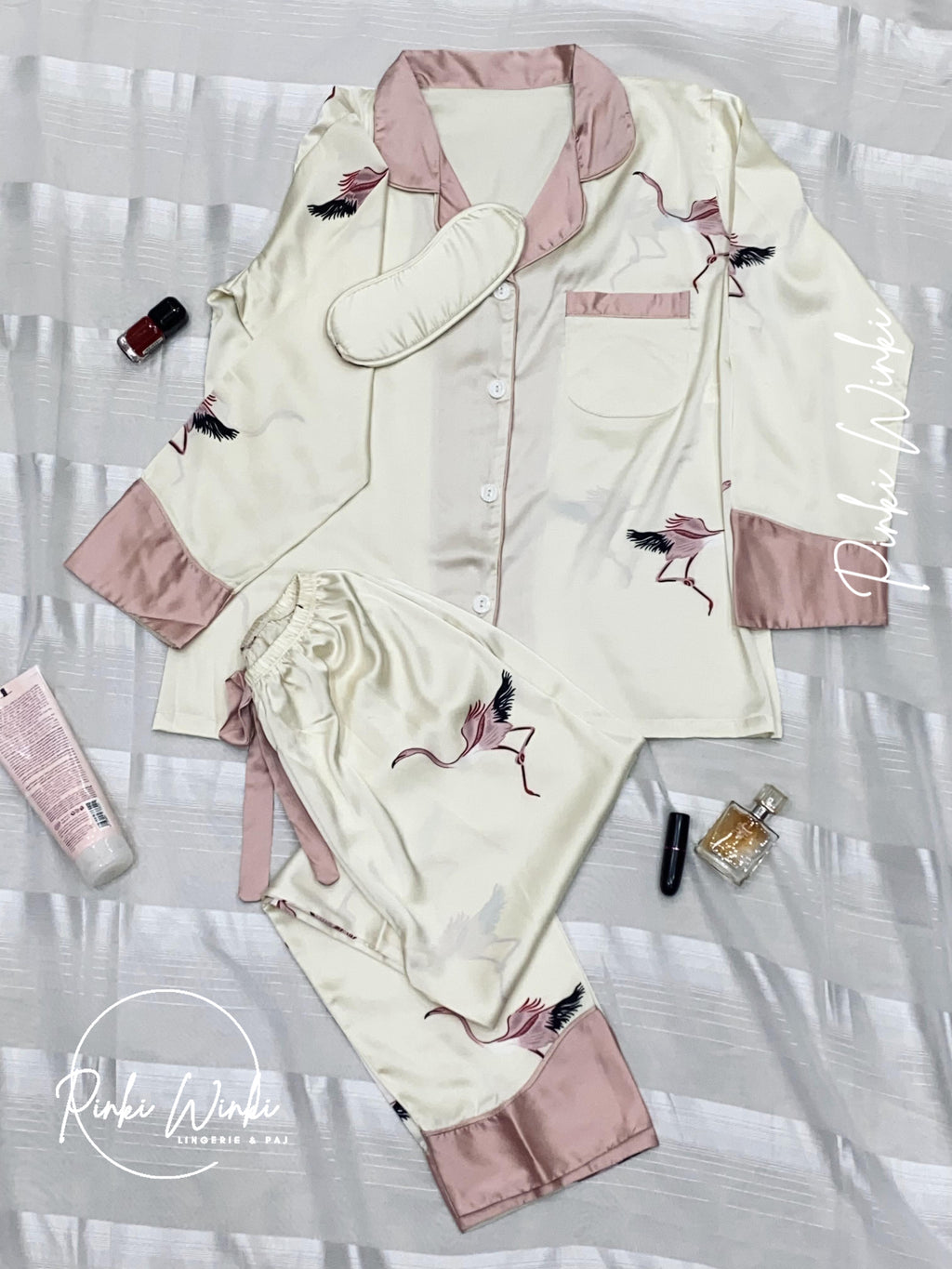 Women’s Satin Pajama Set