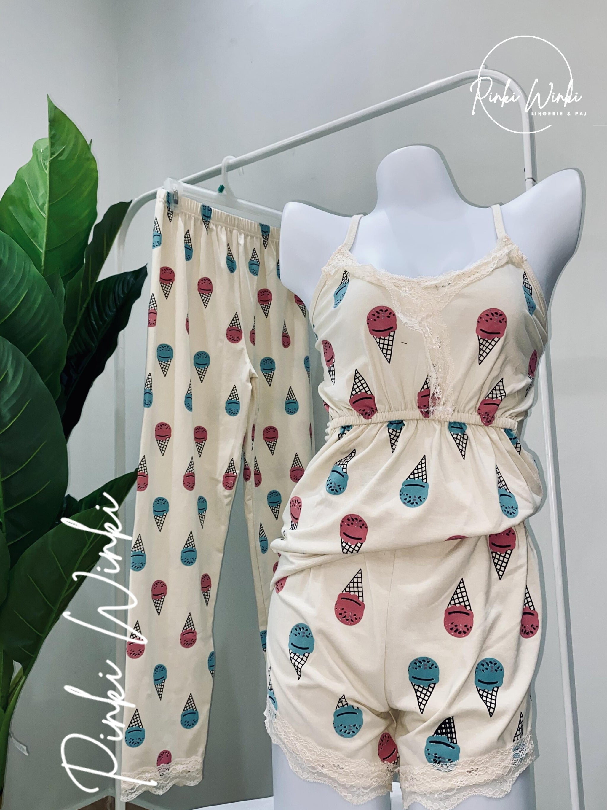 طقم لاونج لولي بوب ٣ قطع