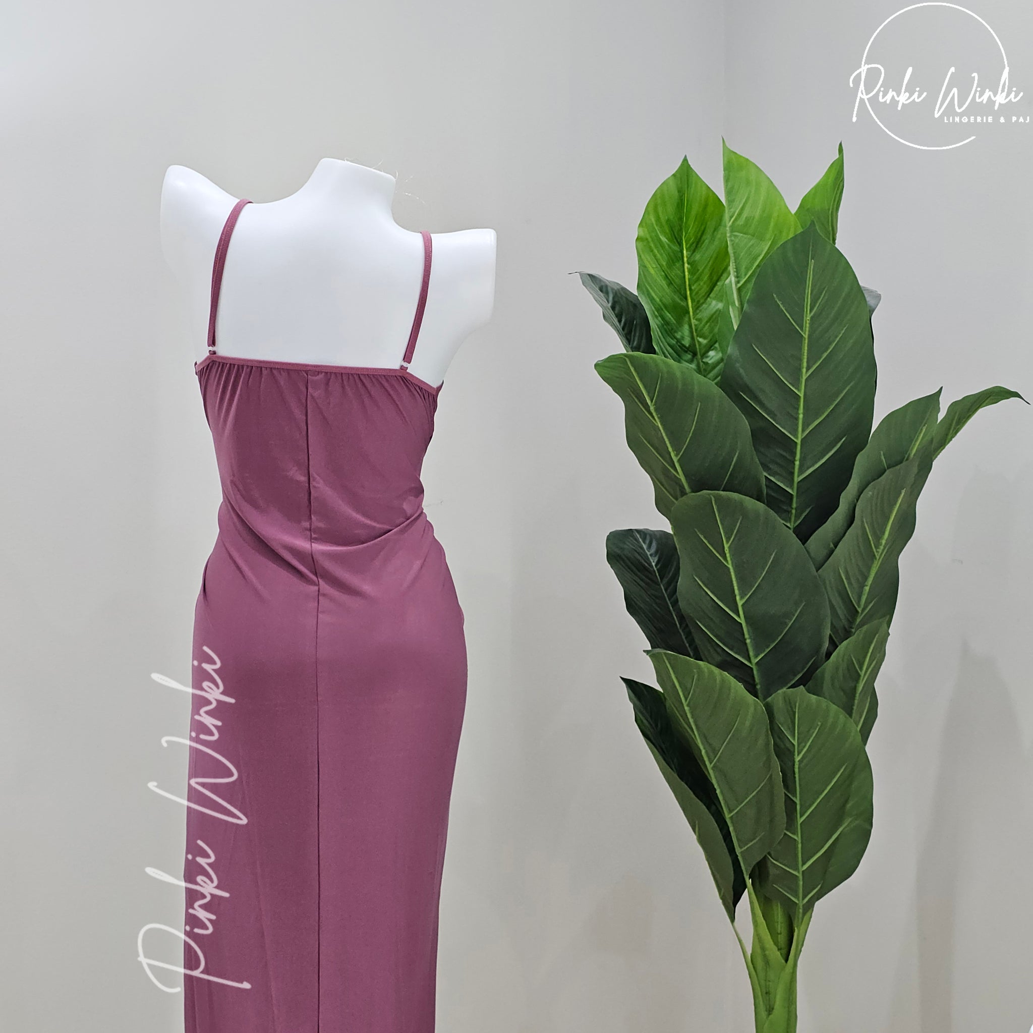 فستان سليب ساده طويل