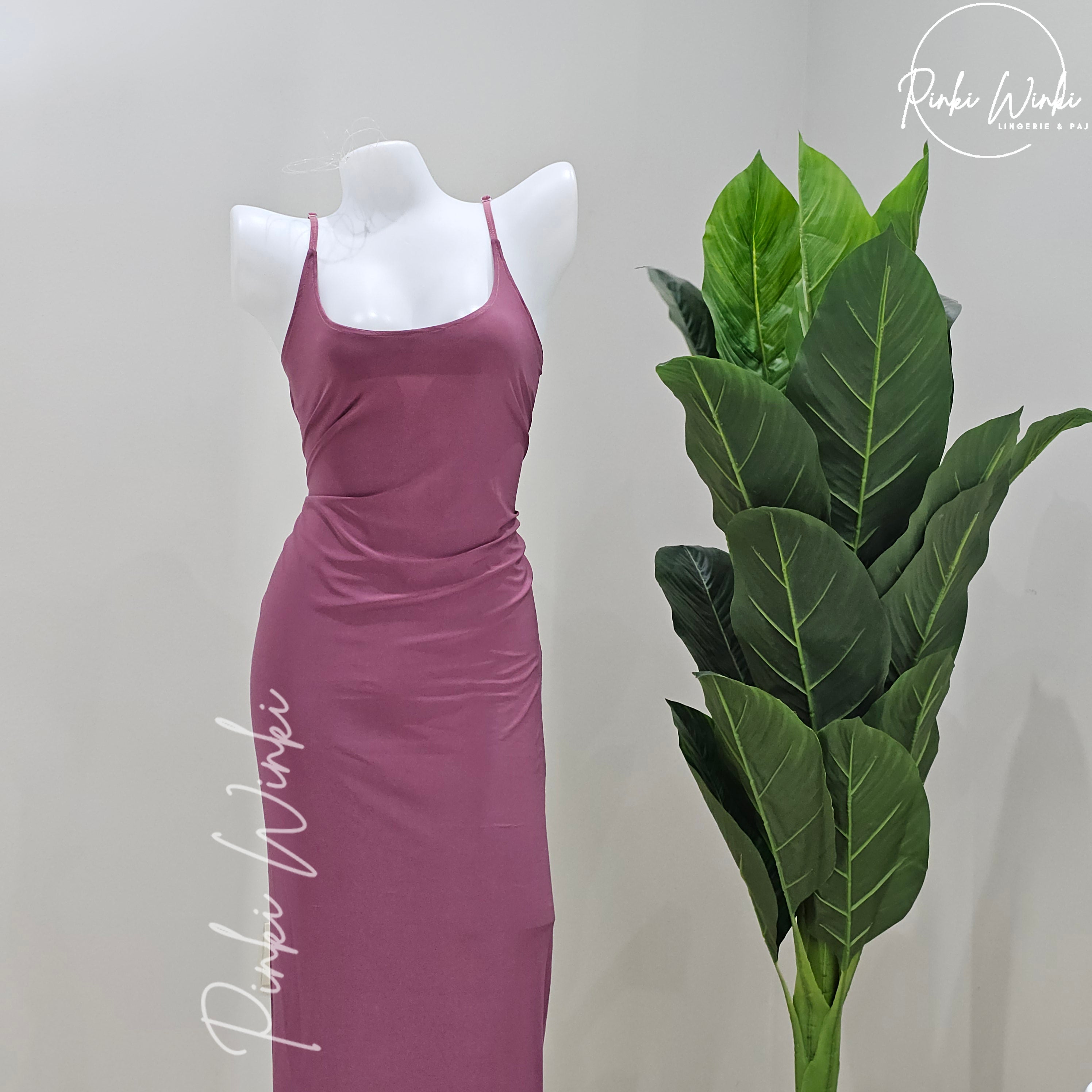 فستان سليب ساده طويل